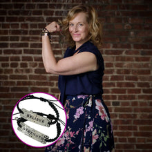 Load image into Gallery viewer, VENTED IN BROOKLYN POWER WORD AROMATHERAPY BRACELET (2-PACK)